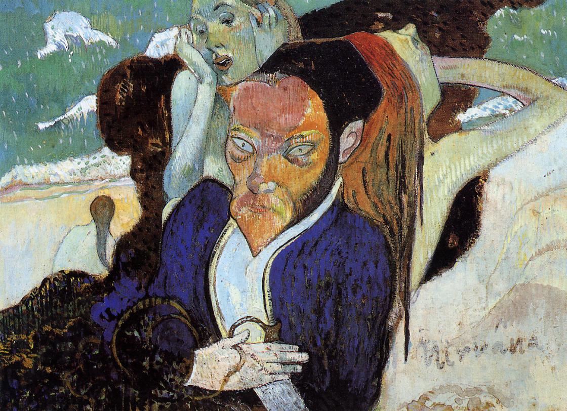 Portrait of Meyer de Hasn - Paul Gauguin Painting